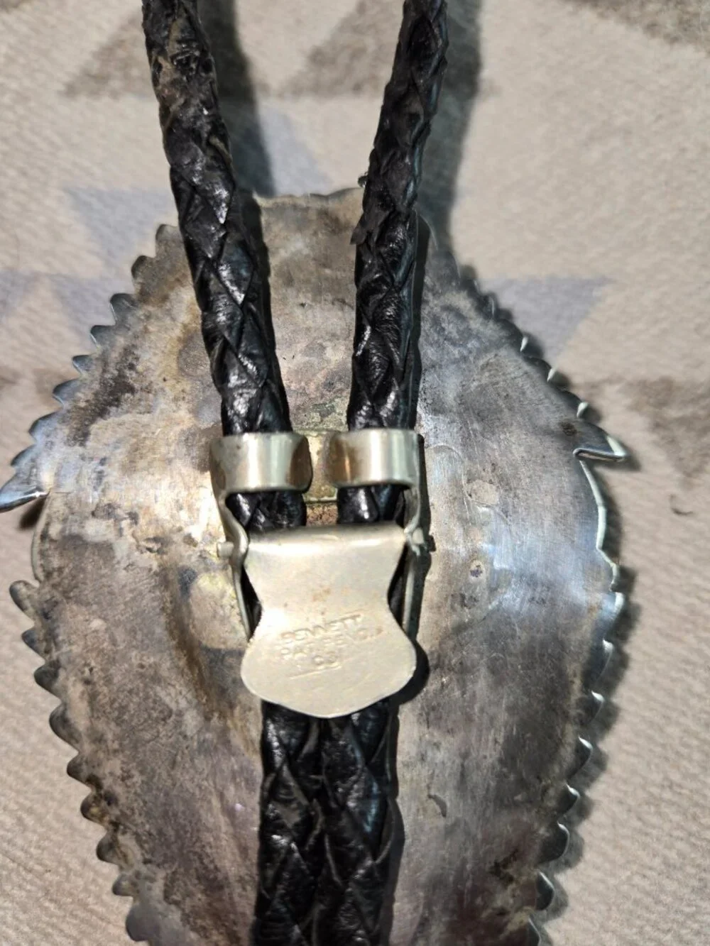 Vintage 1950's Native American Bolo Tie